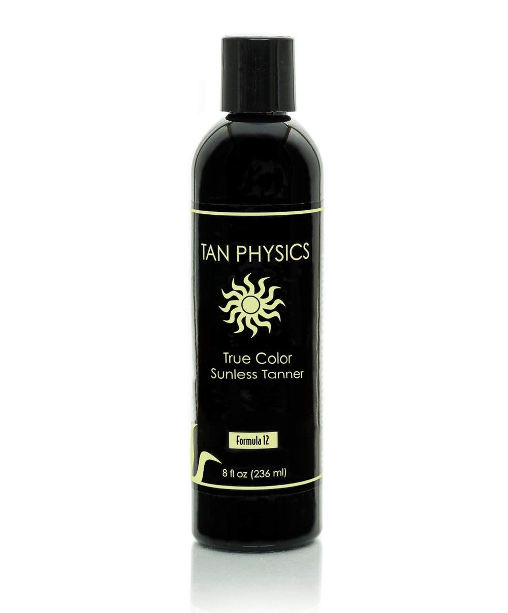 Tan Physics exfoliation gloves prep skin for smooth, long-lasting results.