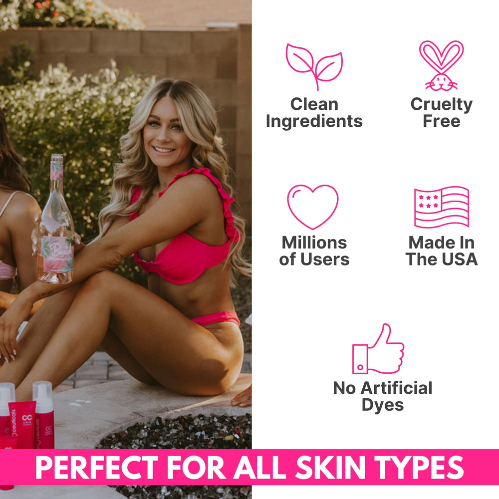 Tanceuticals Everyday Tan Extender uses DHA to help create a natural-looking tan extension.