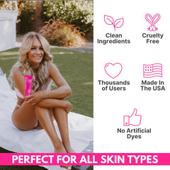 USA-made cosmeceutical formula with Acai Berry, Mango Butter, and Vitamin E