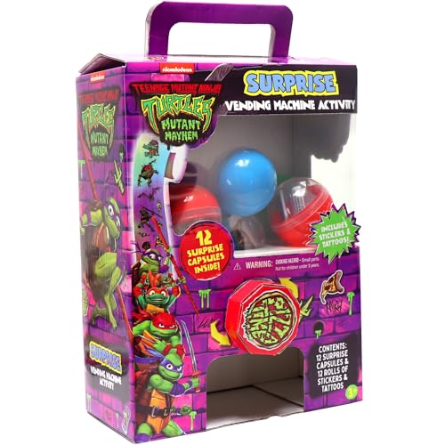 Tara Toys TMNT glittery sticker rolls sparkle and inspire creative decorating play.