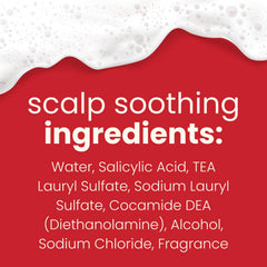 Shampoo and conditioner duo shown as a dual-action pair for scalp care.