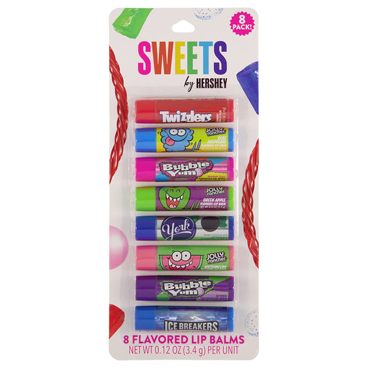 Taste Beauty Hershey lip balm in York Peppermint Patties flavor for fresh, flavored lip care.