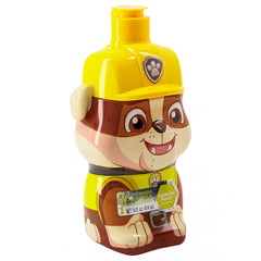Keepsake Rubble bottle offers collectible bath-time fun after use.