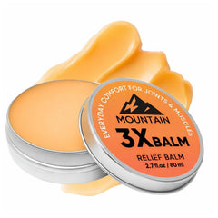 Tasunte Mountain 3X Relief Balm tube providing portable joints and muscles soothing after workouts.