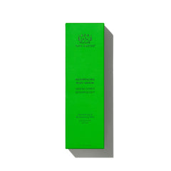 Tata Harper Resurfacing Body Serum full-body use scenario on bathroom shelf.