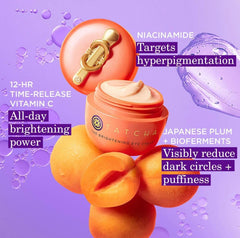 Front packaging of TATCHA Brightening Eye Cream for display