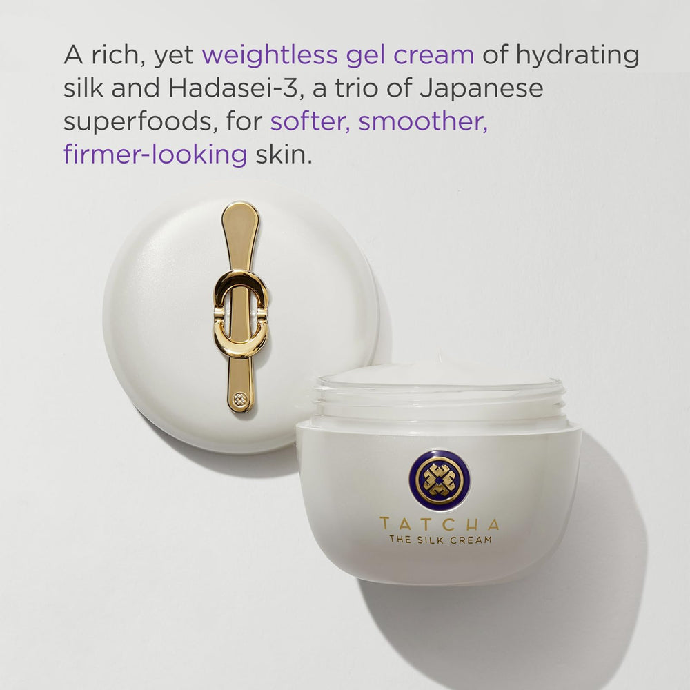 TATCHA counter-top spa setup suggests serene skincare ritual.