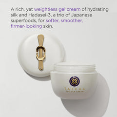 TATCHA counter-top spa setup suggests serene skincare ritual.