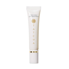 TATCHA Kissu Lip Treatment jar closeup showing creamy texture