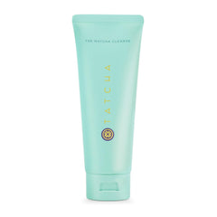 TATCHA The Matcha Cleanse gel texture shown for a gentle cleanse that supports makeup wear