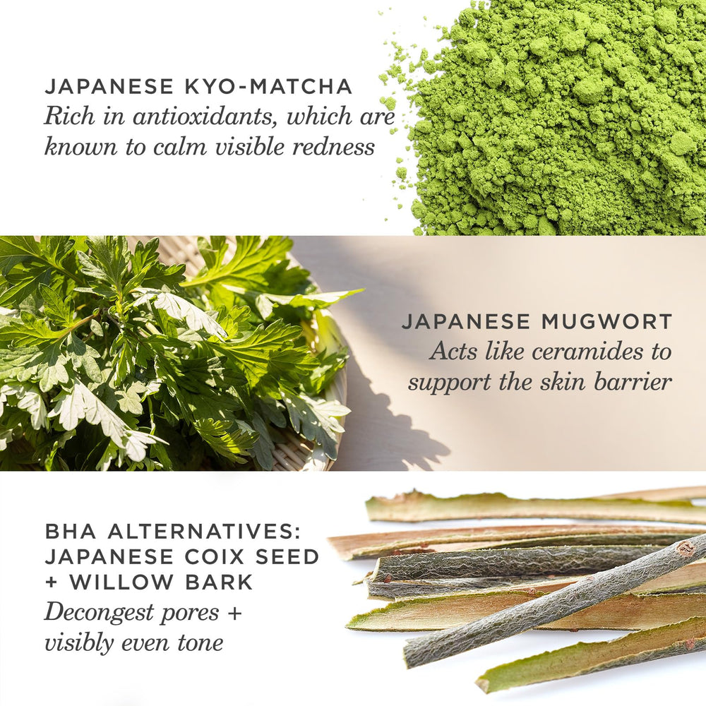 TATCHA Matcha Cleanse part of morning routine to refresh skin
