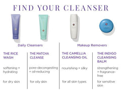 TATCHA Matcha Cleanse silky gel delivers a refreshing, non-stripping cleanse