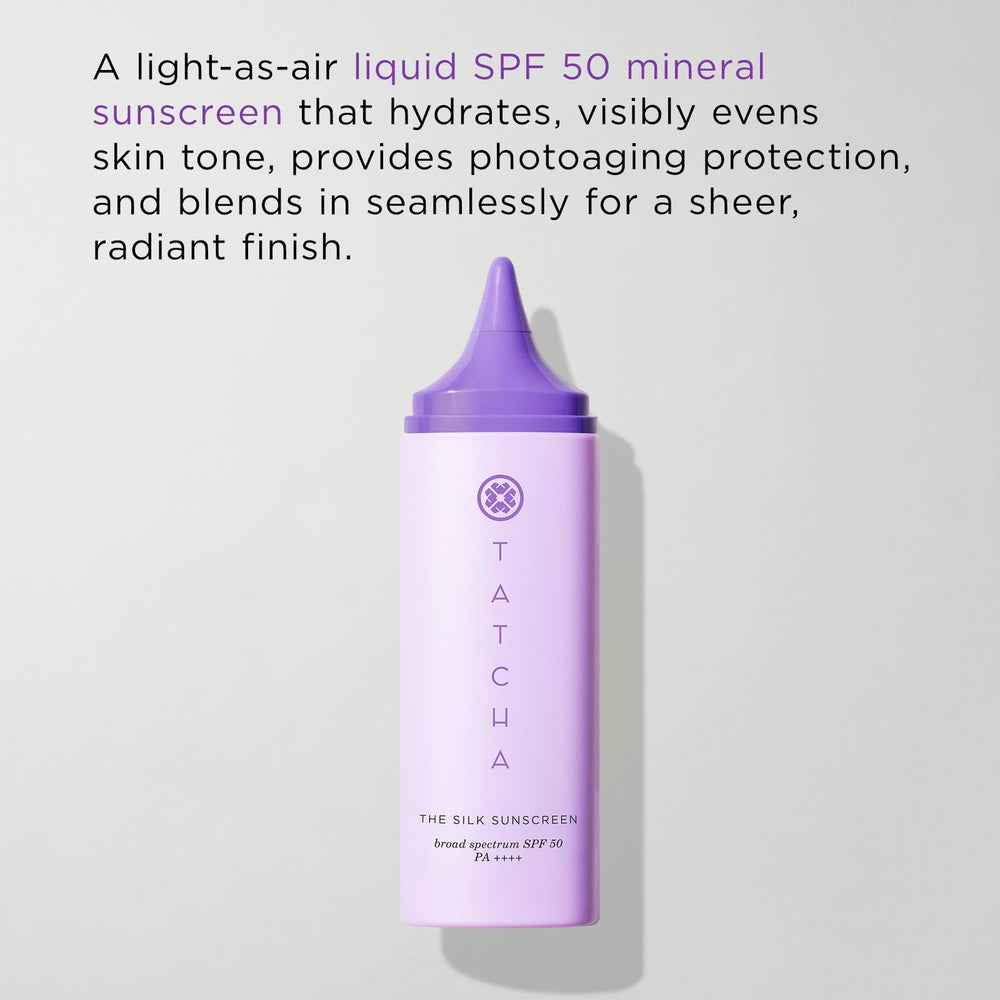 TATCHA Close-up skin texture after routine, with radiant, even complexion.