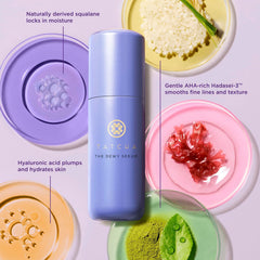 Dispenser pump shows easy application for daily use.