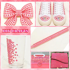 Tatiwoo durable glue keeps rhinestones secure on multiple surfaces.