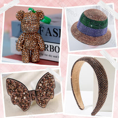 Tatiwoo DIY face makeup rhinestones for creative, safe sparkle.