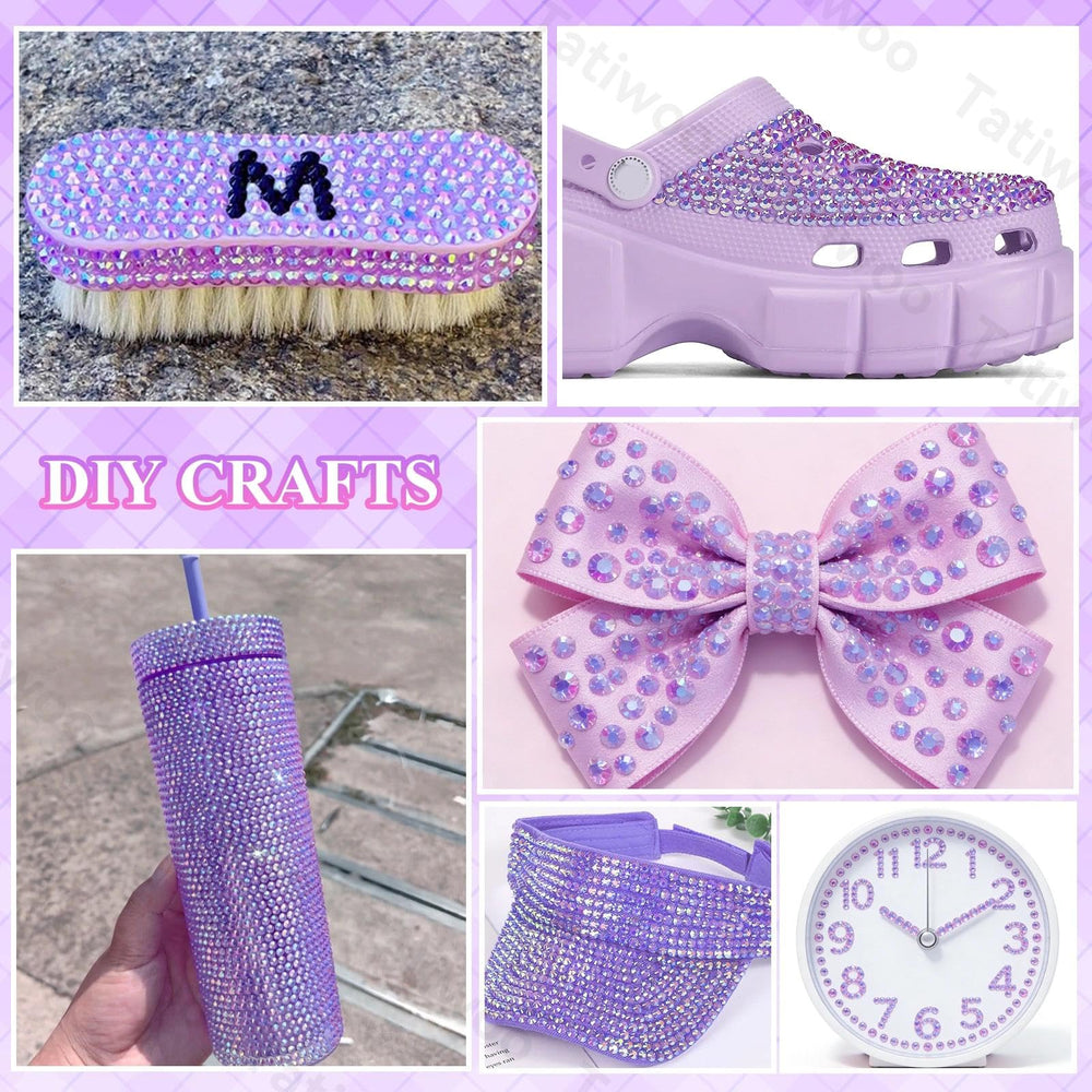 Tatiwoo gift-ready rhinestones kit for crafters and makeup artists.