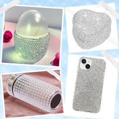 Tatiwoo mixed sizes 2mm to 6mm for versatile crafting and detail work