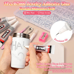 Tatiwoo tweezers and wax pen enable precise gem placement