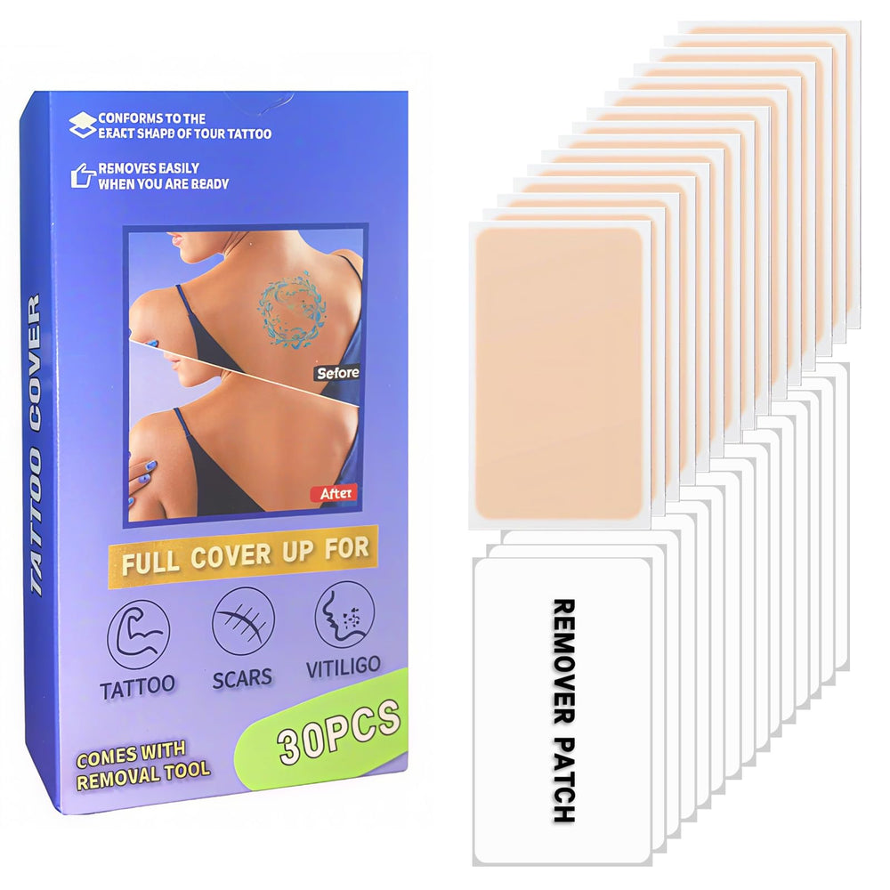 Tattoo Cover Up Patch with ultra-thin edges for discreet tattoo coverage.