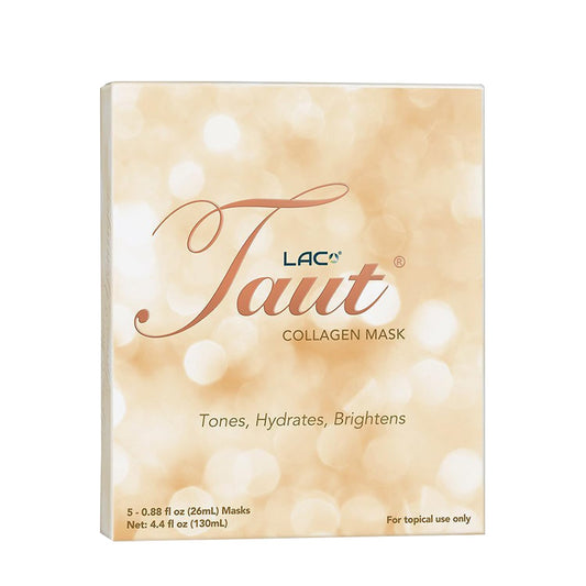 TAUT collagen mask sheet with hyaluronic acid for deep hydration