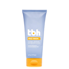 TBH Kids Gentle Gel Face Wash bottle closeup highlighting hydrating daily cleansing