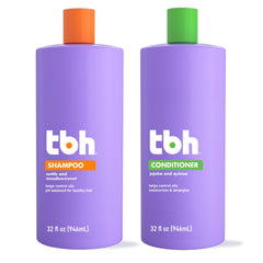 TBH Kids & Teen Conditioner front view signals lightweight hydration for smooth detangling.
