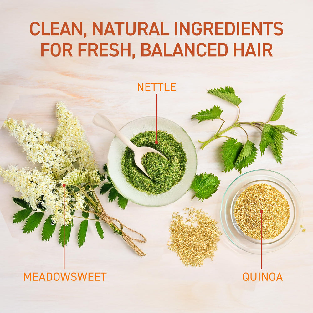 TBH Teen & Kids Shampoo hair-after-wash features smooth, manageable strands.