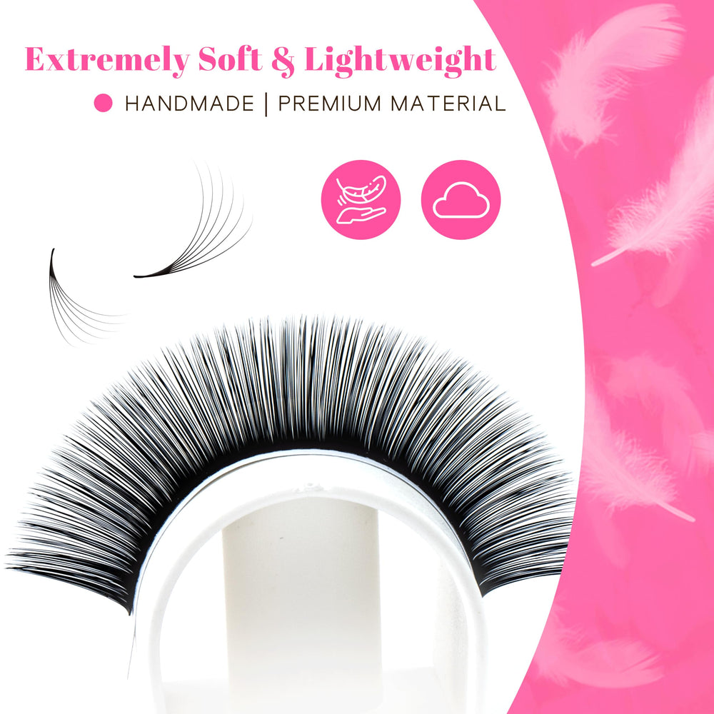9mm length TDANCE lashes offer versatile styling options.