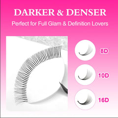 TDANCE heat-bonded roots prevent fan breakage during application.