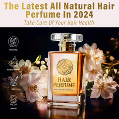 TDZLDM Hair Perfume after styling provides a finishing fragrant touch.