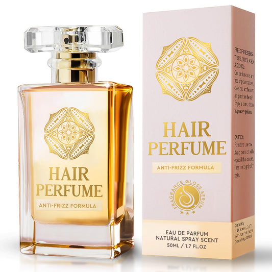 TDZLDM Hair Perfume bottle close-up showing lasting fragrance for daily wear.