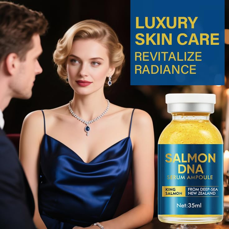 TDZLDM Salmon DNA Serum being applied for quick absorption on skin.