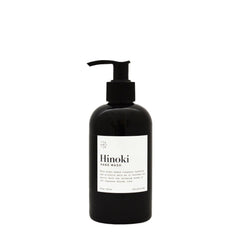 TE + TE Hinoki hand wash bottle with subtle scent and gentle cleansing.