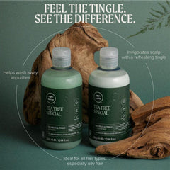 Eco-friendly aluminum bottle for Tea Tree Special Conditioner