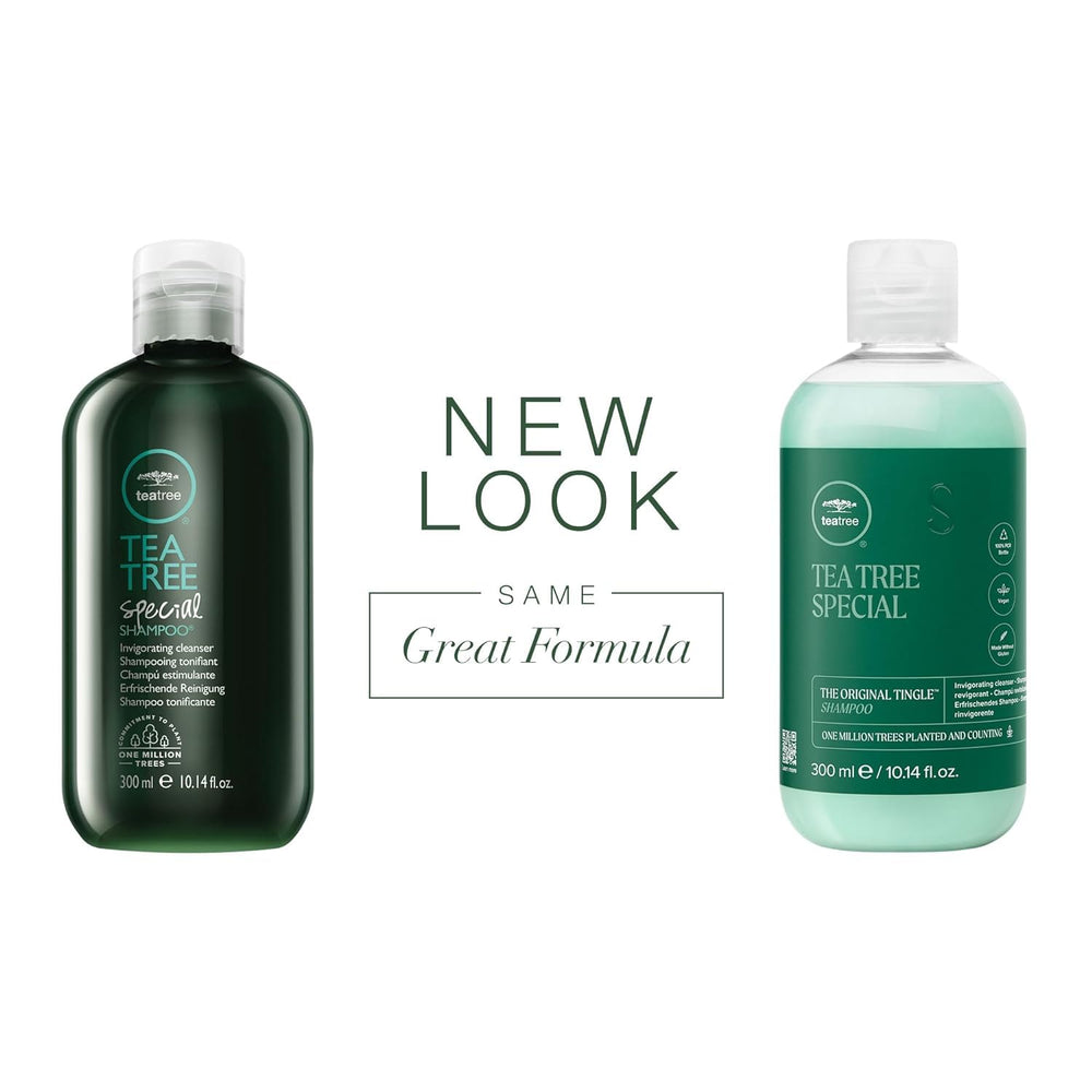 Tea Tree Special Conditioner bottle, detangles and nourishes for smoother hair