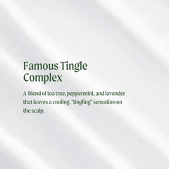 Tea Tree Special conditioner scent with tea tree, peppermint, lavender refreshes scalp.