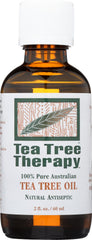 Tea Tree Therapy Tea Tree Oil bottle ready for skin-friendly cleansing and aromatherapy use.