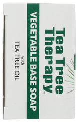 Tea Tree Therapy vegan vegetable base highlighted for cruelty-free care
