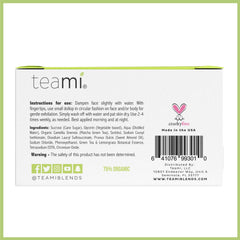 Teami Multifunctional scrub for face and body fits into daily skincare routine.