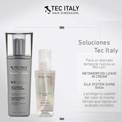 Tec Italy Frizz Control Pack Set displayed front view for styling kit.