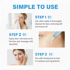 TEELAMP Stem Cell Serum designed for all skin types with lightweight feel.