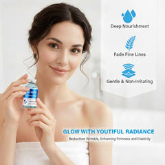 TEELAMP Stem Cell Serum texture close-up reveals light, non-greasy finish.