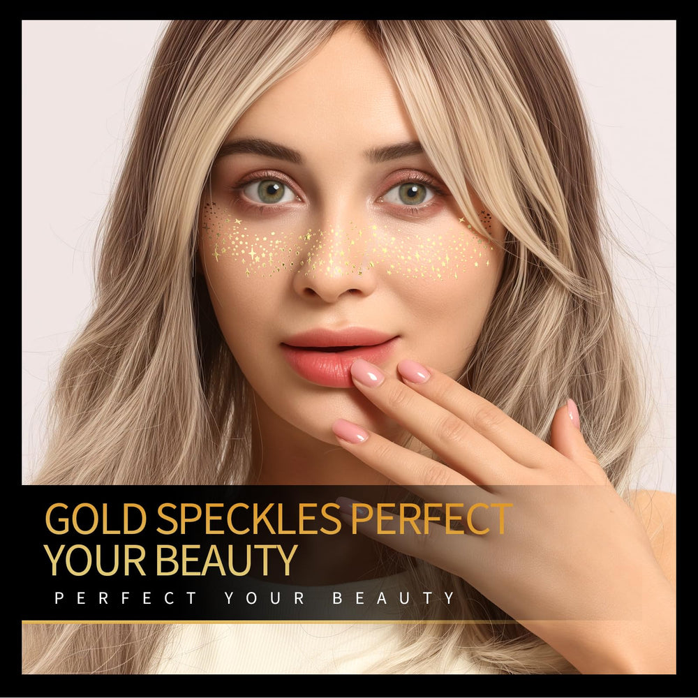 Teenitor Face Tattoo closeup, easy-to-apply design for a bold, temporary facial look.
