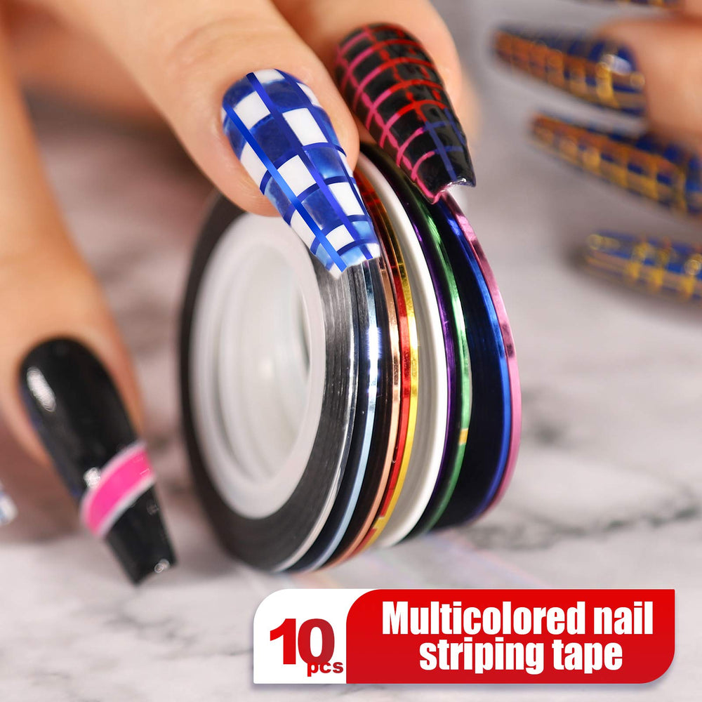 Teenitor Striping Tapes provide adhesive color strips for crisp designs