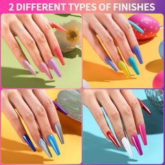 Professional acrylic nail clipper for precise shaping and lasting edges