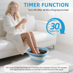 teepten Ionic Foot Bath sea salt pack included