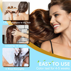 Temgofeau natural plant extracts nourish hair gently