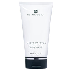 TEMPLESPA In Good Condition bottle front, lightweight conditioner for soft, glossy hair