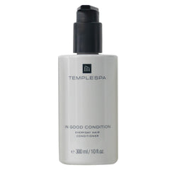 TEMPLESPA In Good Condition bottle front view highlighting lightweight nourishment.